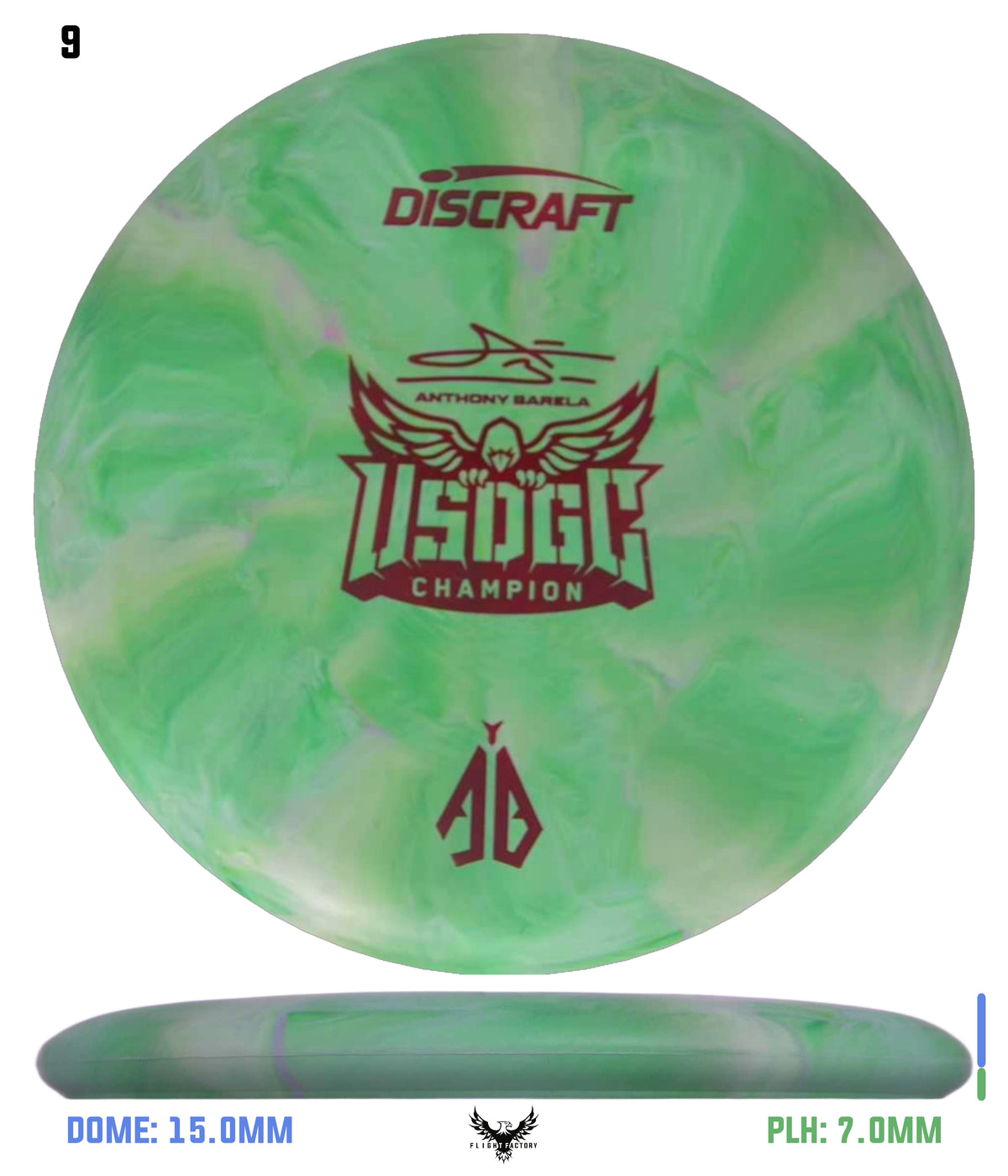 Discraft CT Swirl Focus - Anthony Barela 2025 USDGC Champion