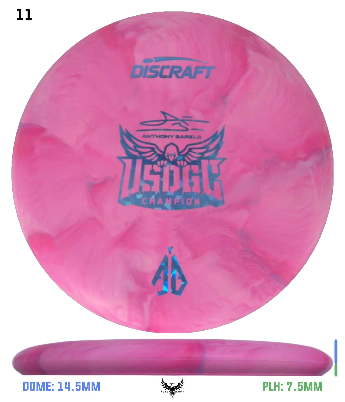 Discraft CT Swirl Focus - Anthony Barela 2025 USDGC Champion