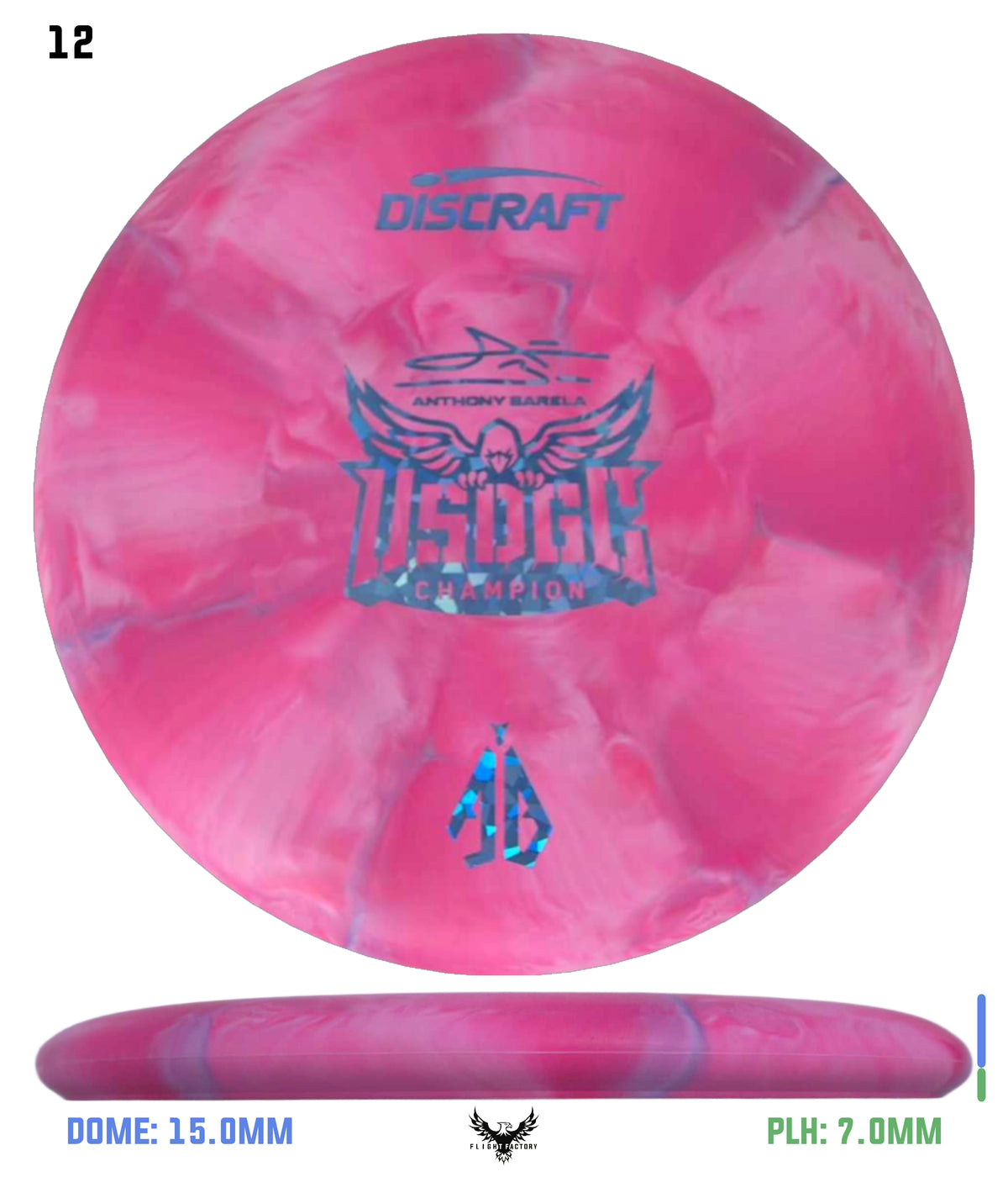Discraft CT Swirl Focus - Anthony Barela 2025 USDGC Champion