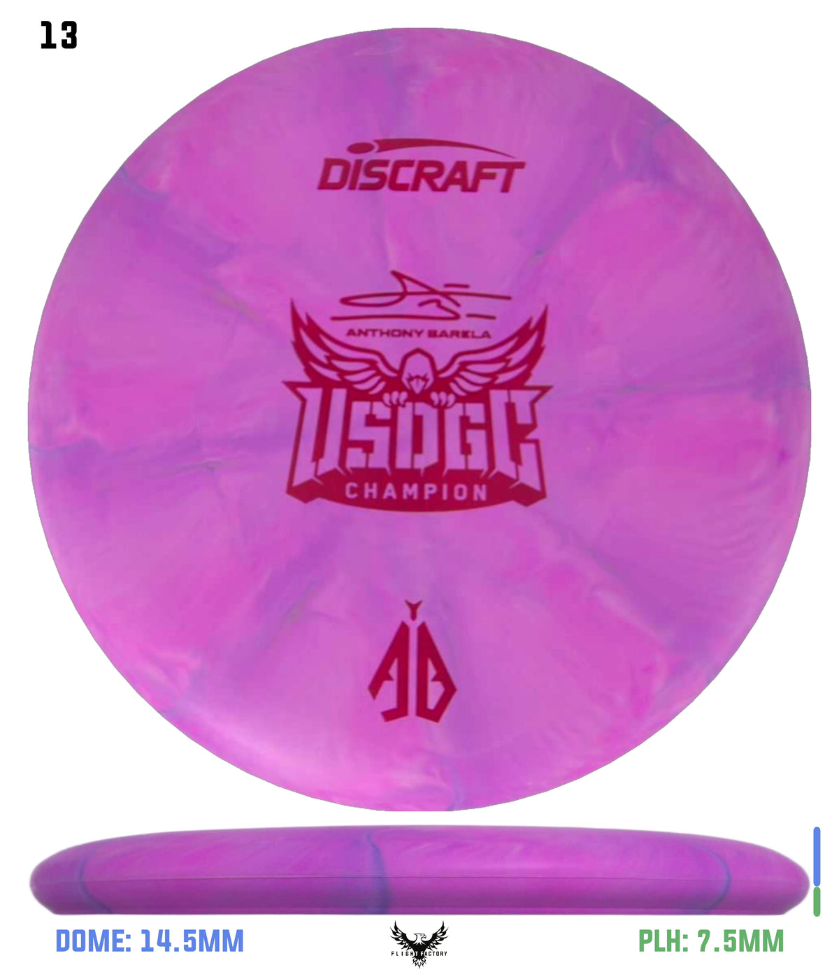 Discraft CT Swirl Focus - Anthony Barela 2025 USDGC Champion
