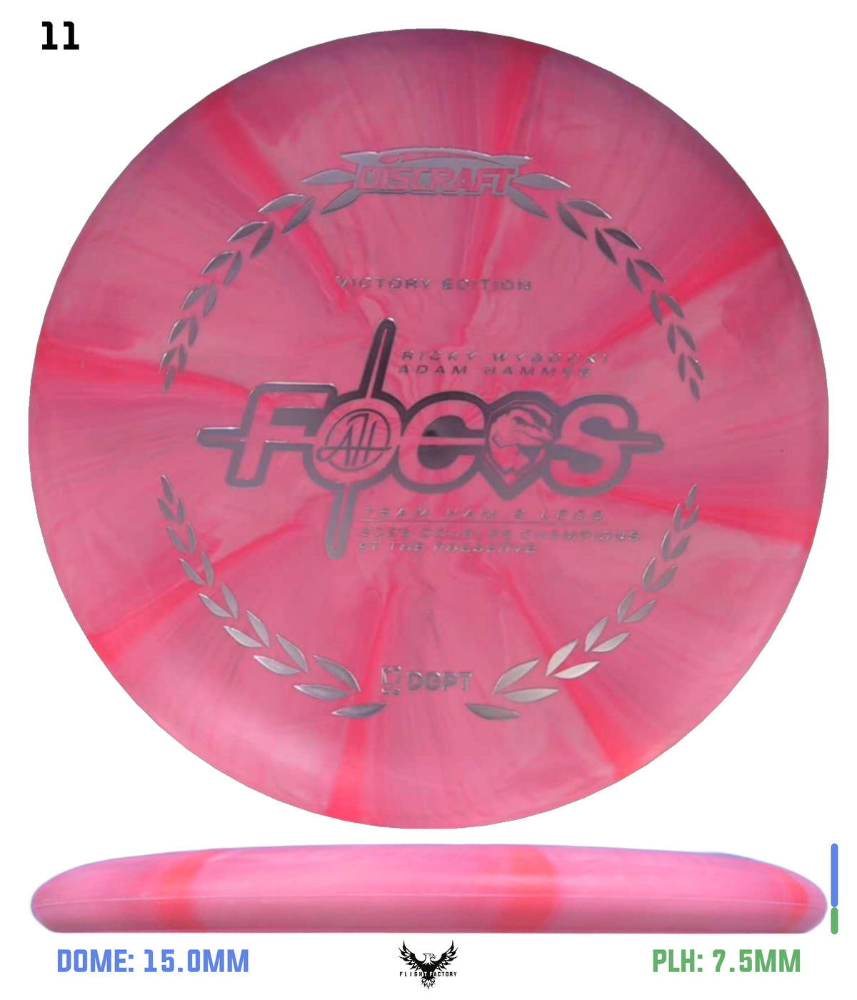 Discraft 2026 Ricky Wysocki x Adam Hammes Victory Edition Focus