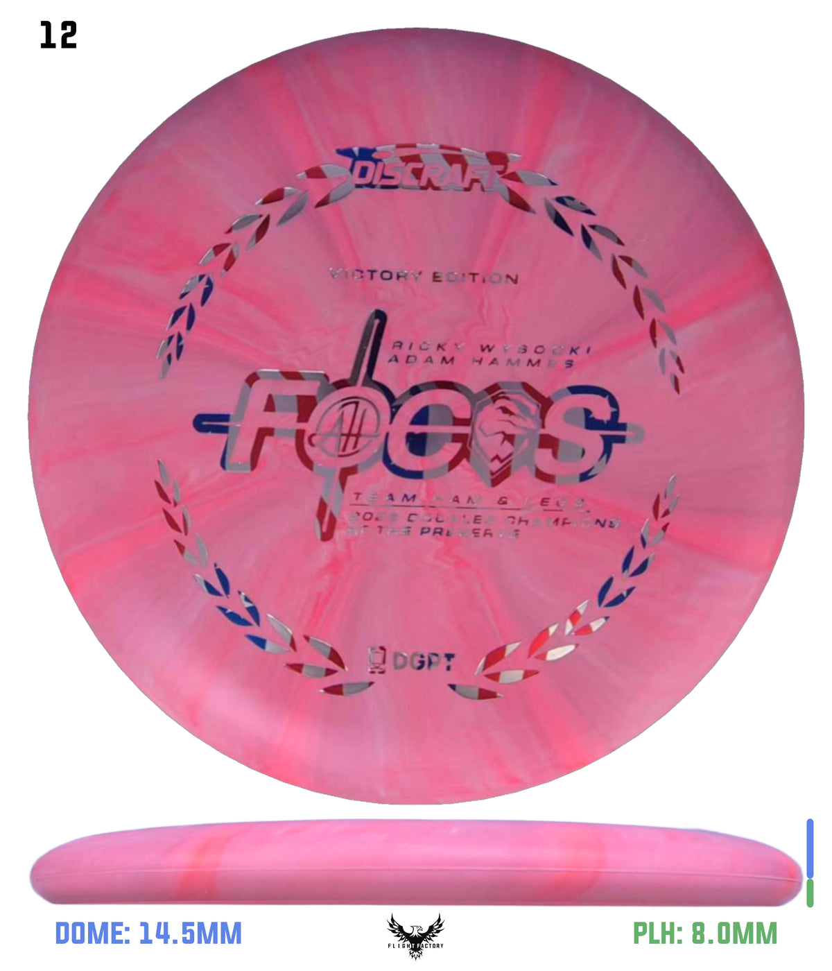 Discraft 2026 Ricky Wysocki x Adam Hammes Victory Edition Focus