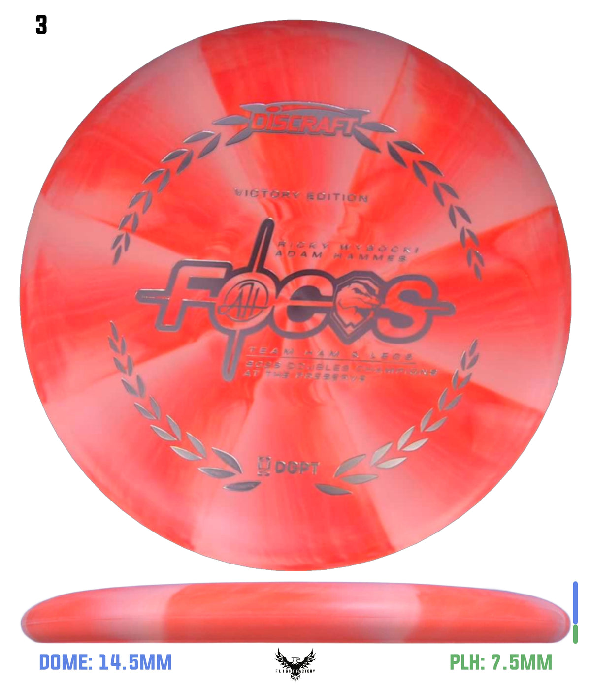 Discraft 2026 Ricky Wysocki x Adam Hammes Victory Edition Focus