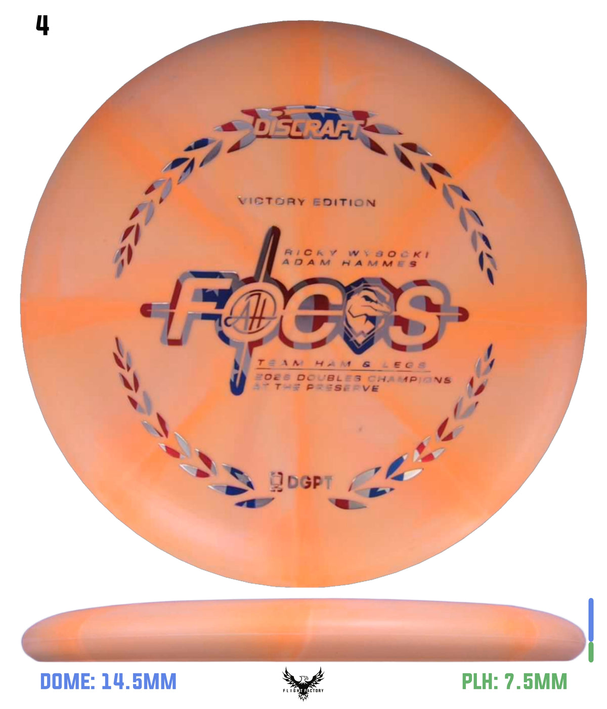 Discraft 2026 Ricky Wysocki x Adam Hammes Victory Edition Focus