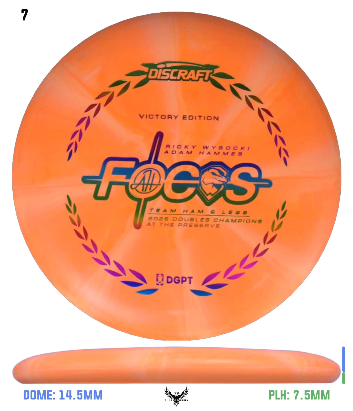 Discraft 2026 Ricky Wysocki x Adam Hammes Victory Edition Focus