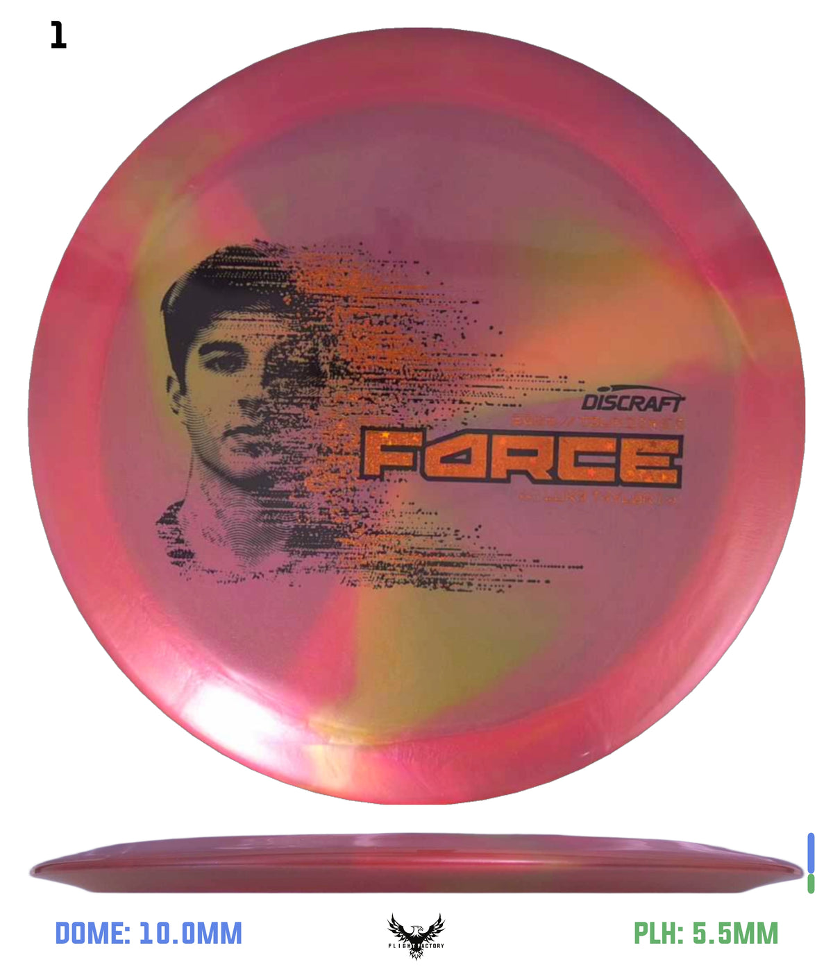 Discraft 2026 Tour Series Force - Luke Taylor