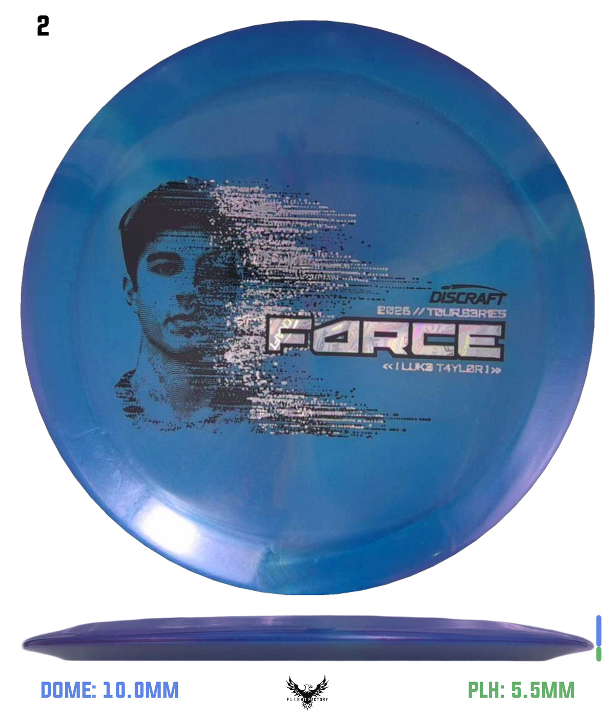 Discraft 2026 Tour Series Force - Luke Taylor