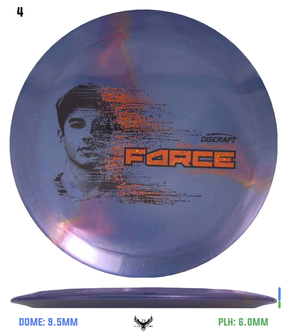 Discraft 2026 Tour Series Force - Luke Taylor