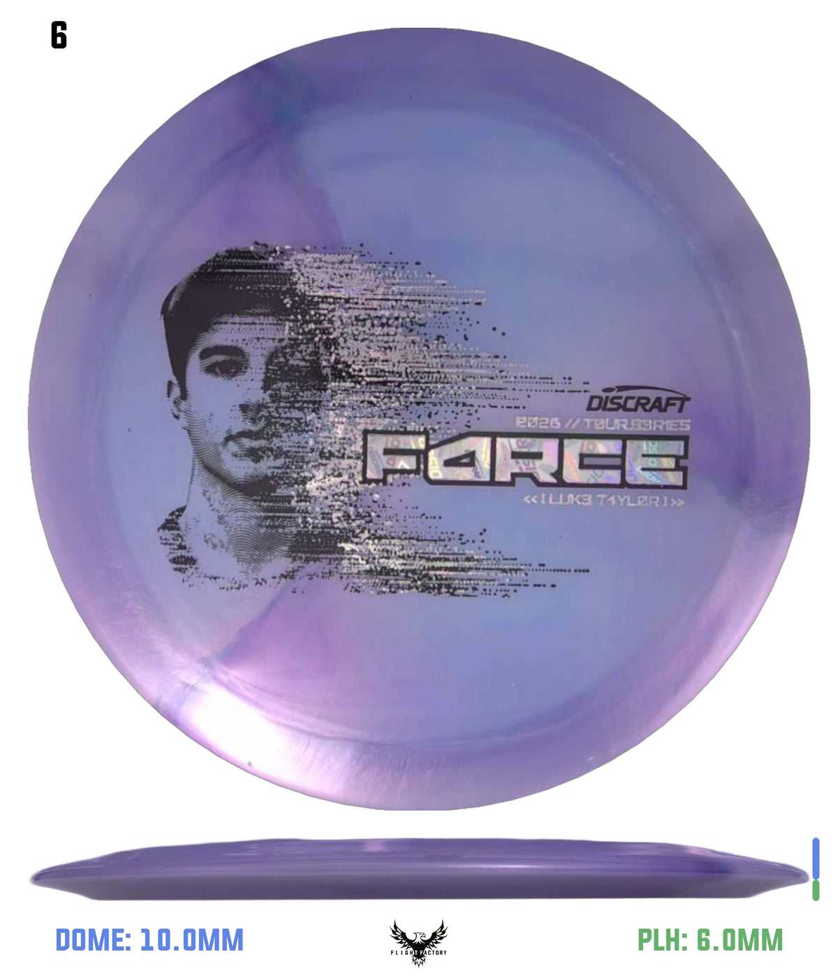 Discraft 2026 Tour Series Force - Luke Taylor