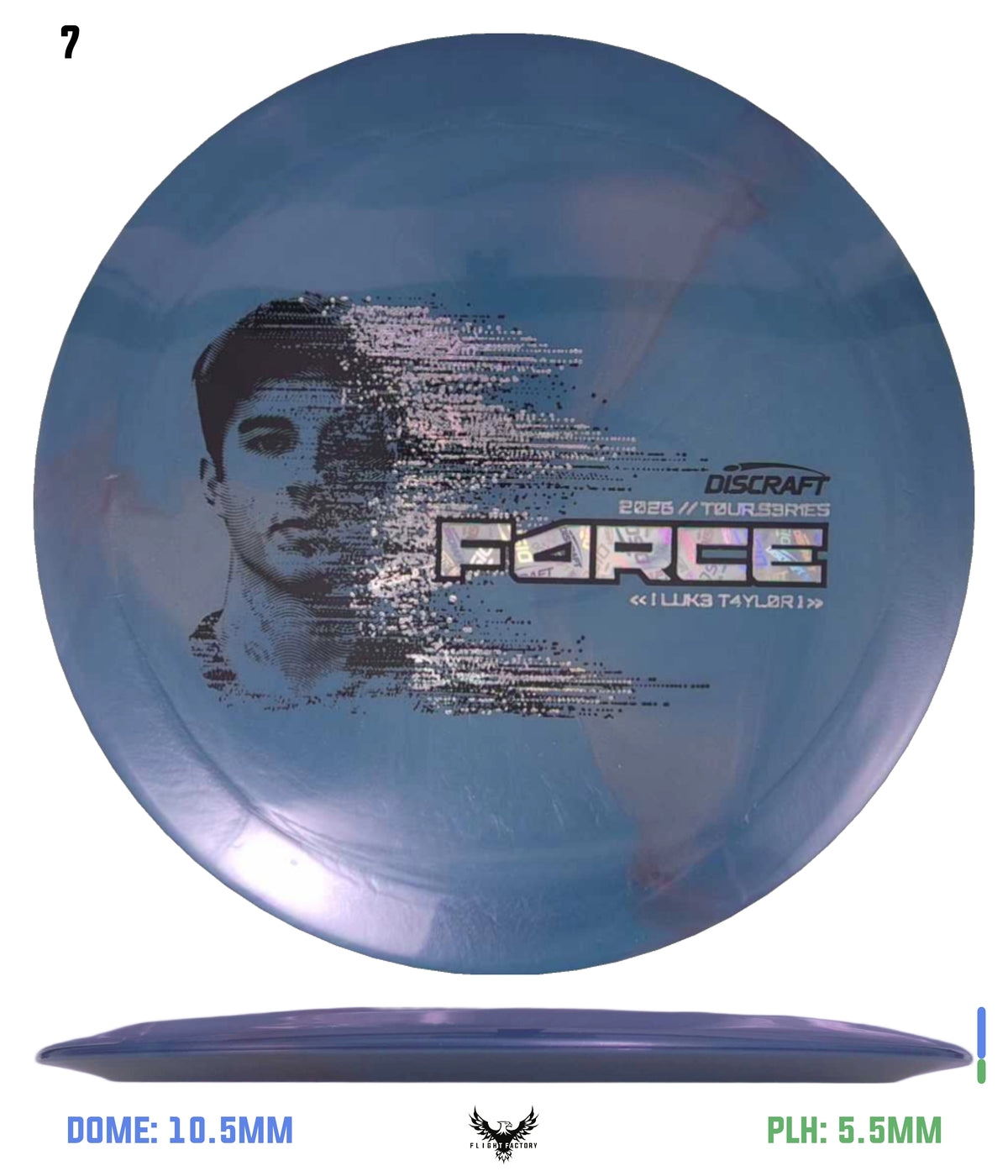 Discraft 2026 Tour Series Force - Luke Taylor