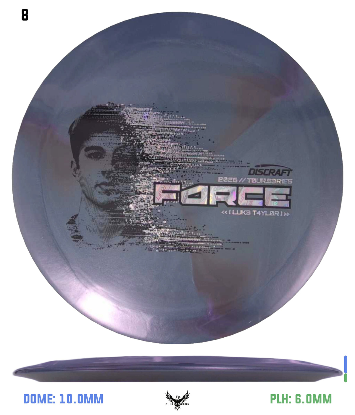 Discraft 2026 Tour Series Force - Luke Taylor