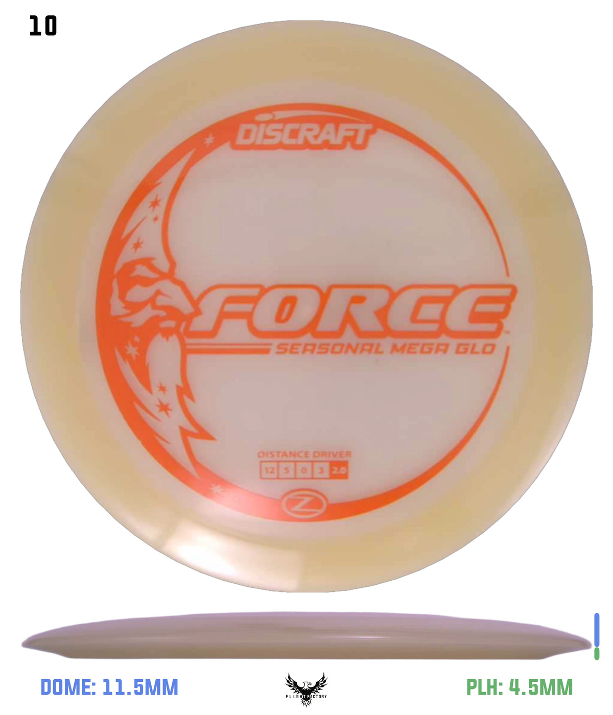 Discraft Seasonal Mega Glo Z Force