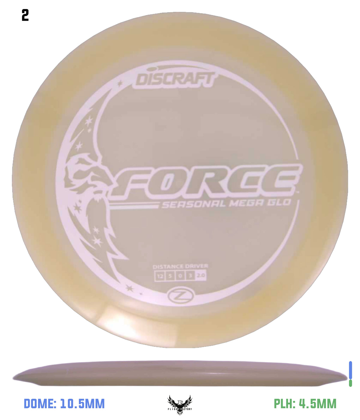 Discraft Seasonal Mega Glo Z Force