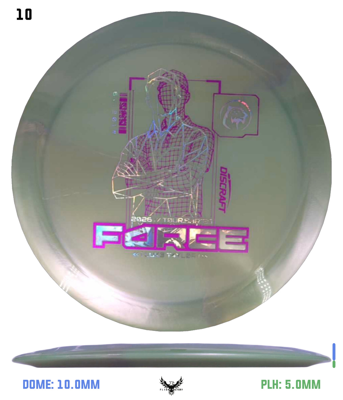 Discraft 2026 Luke Taylor Tour Series V2 Force