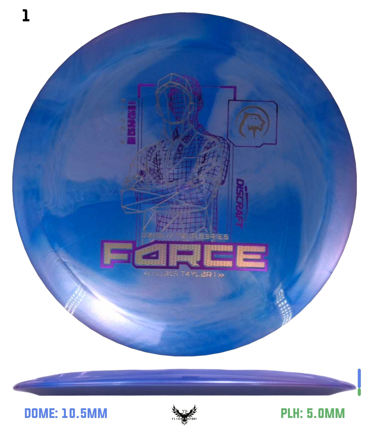 Discraft 2026 Luke Taylor Tour Series V2 Force