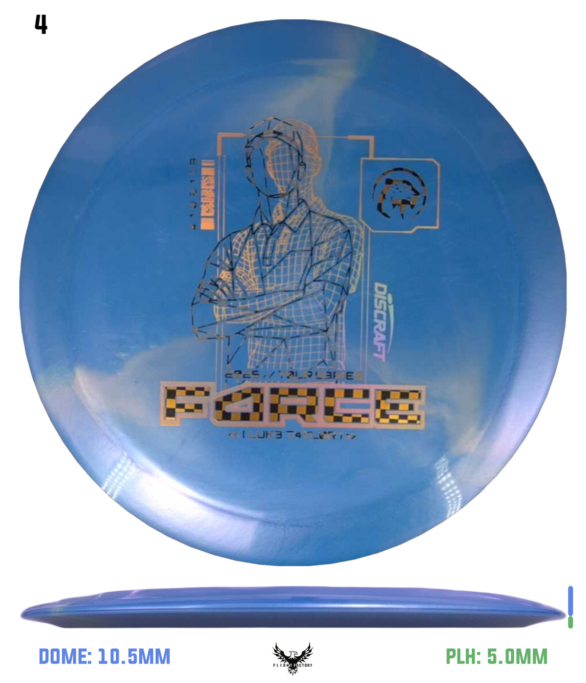 Discraft 2026 Luke Taylor Tour Series V2 Force