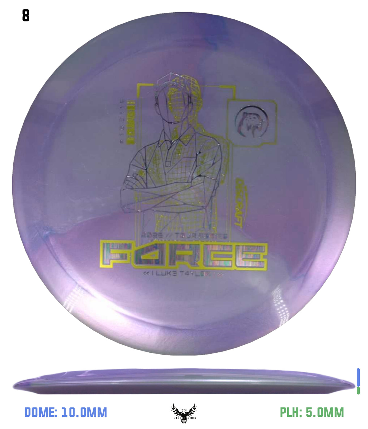 Discraft 2026 Luke Taylor Tour Series V2 Force
