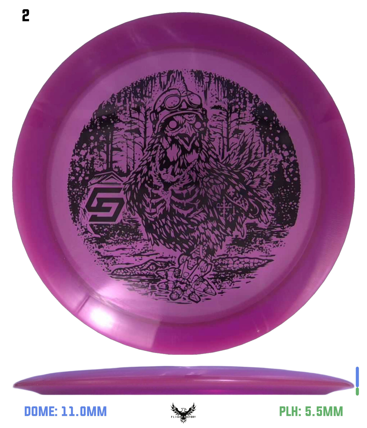 Discraft Z Force - Chris Dickerson Voodoo Chicken
