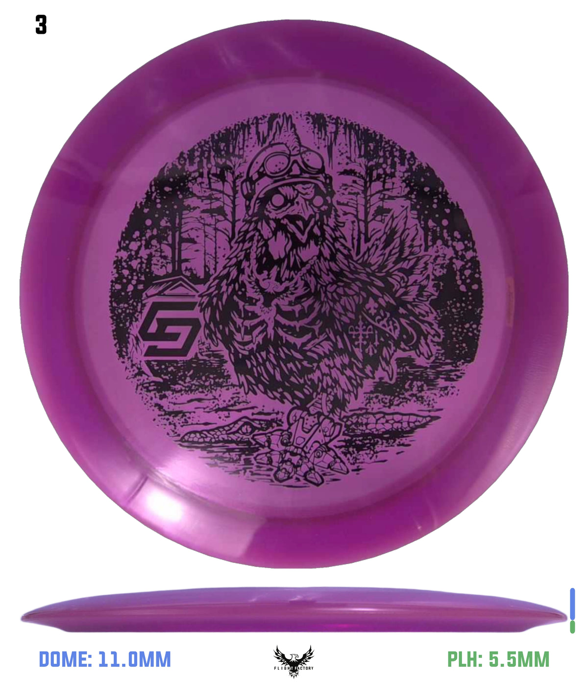 Discraft Z Force - Chris Dickerson Voodoo Chicken