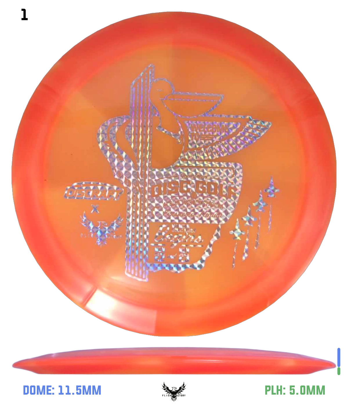 Discraft Z Swirl Force - Downtown Disc Golf Experience