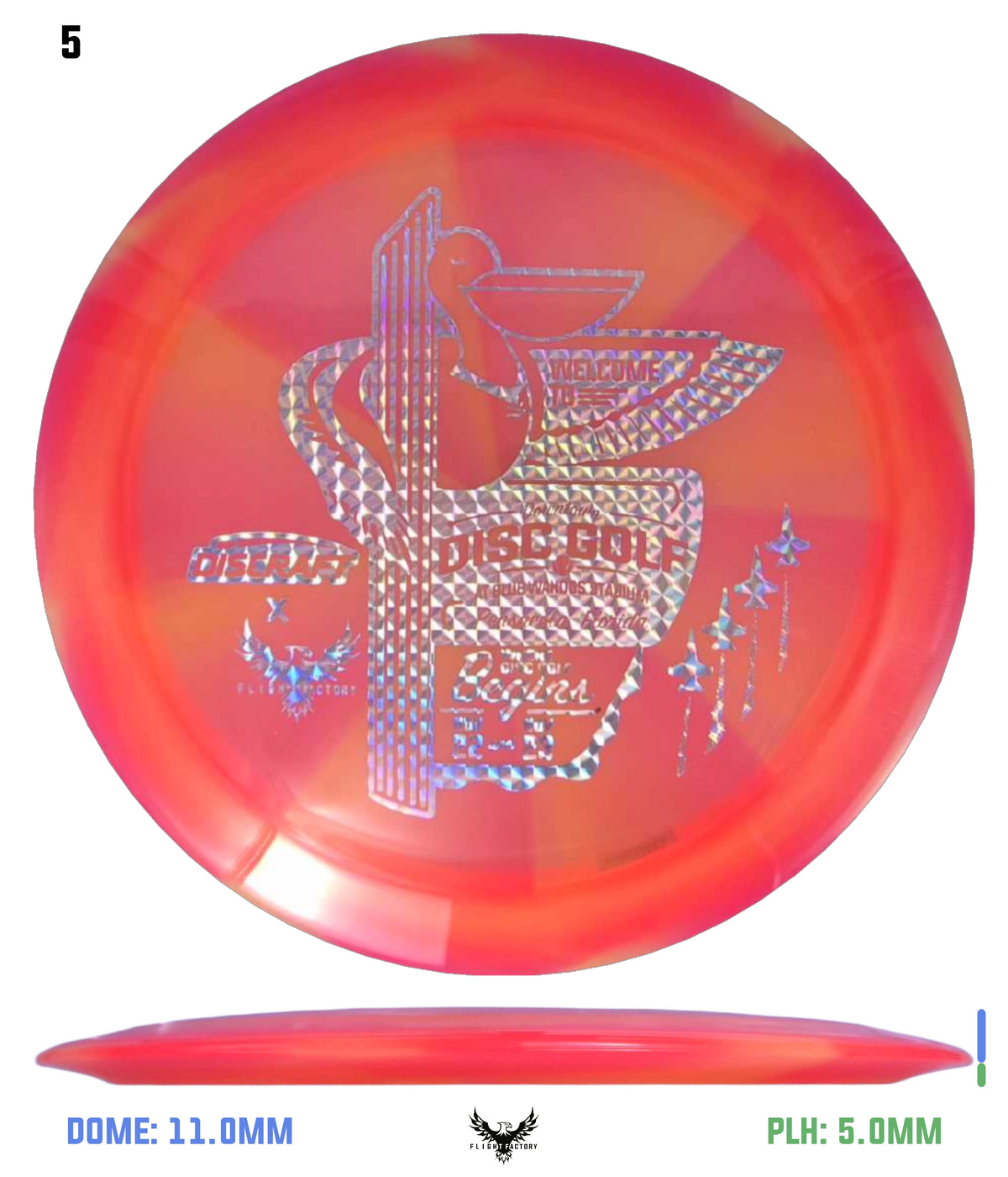 Discraft Z Swirl Force - Downtown Disc Golf Experience