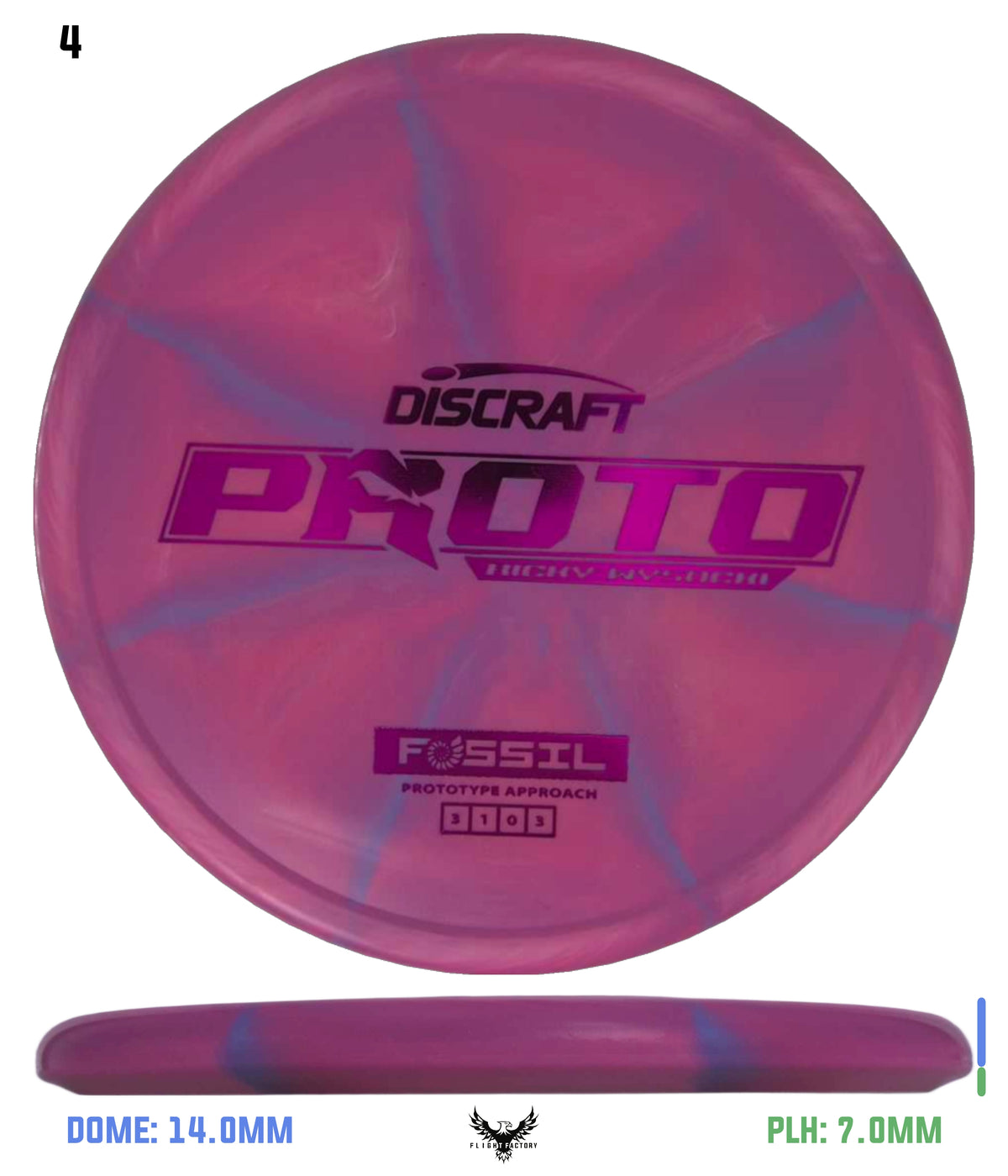 Discraft Ricky Wysocki Prototype Fossil