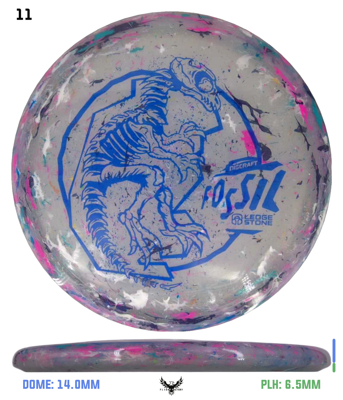 Discraft Ricky Wysocki Jawbreaker Z FLX Fossil - Ledgestone 2026 Season 2
