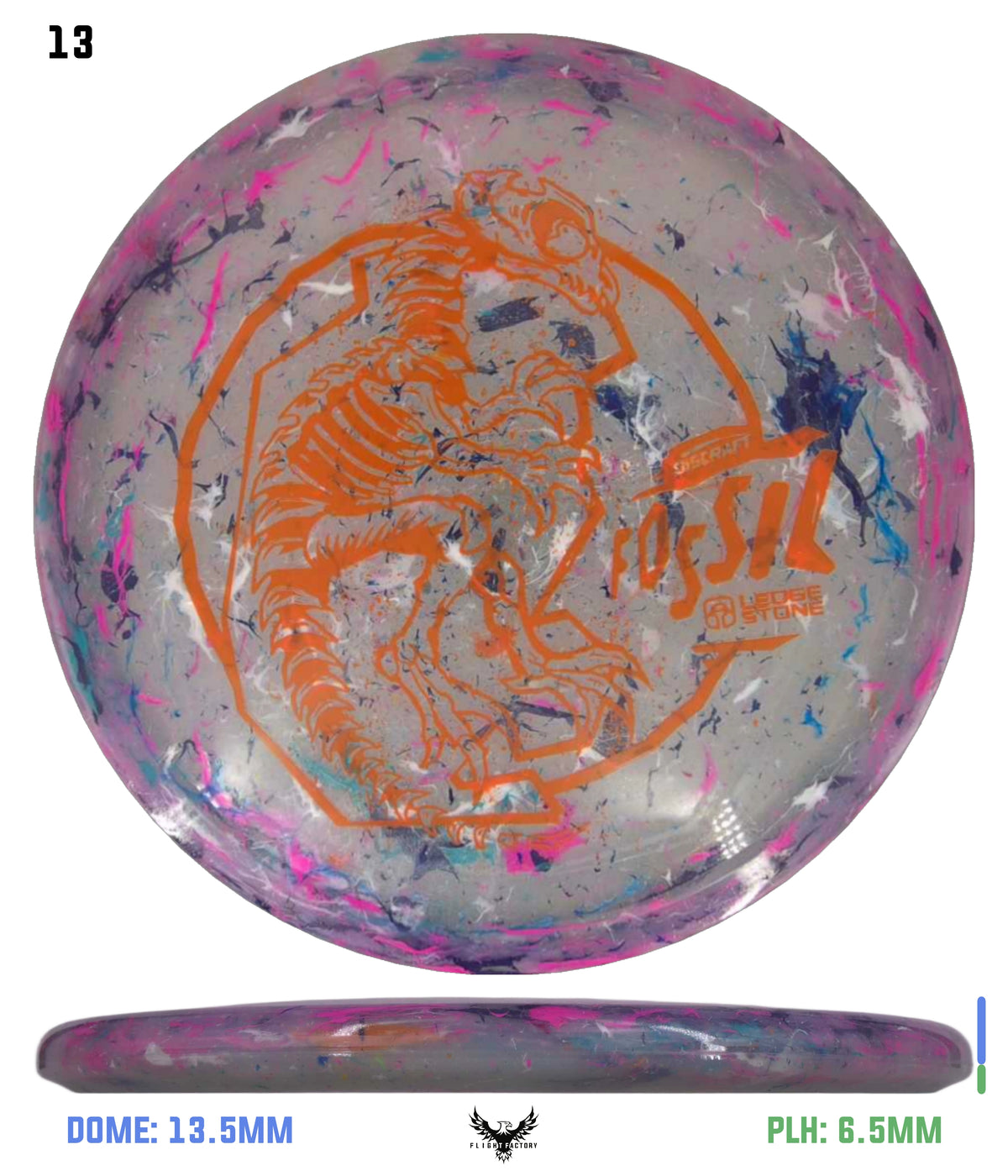 Discraft Ricky Wysocki Jawbreaker Z FLX Fossil - Ledgestone 2026 Season 2