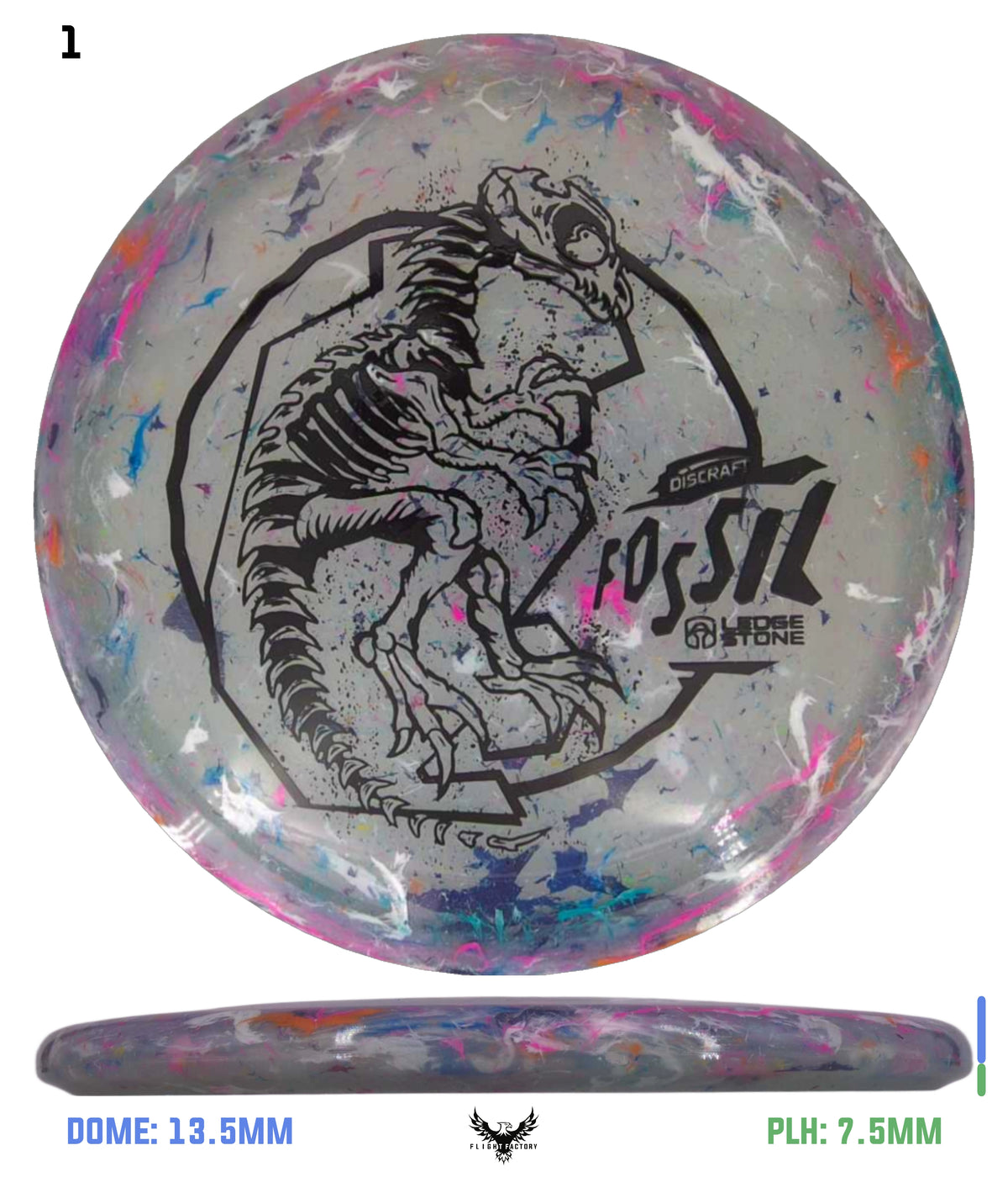 Discraft Ricky Wysocki Jawbreaker Z FLX Fossil - Ledgestone 2026 Season 2