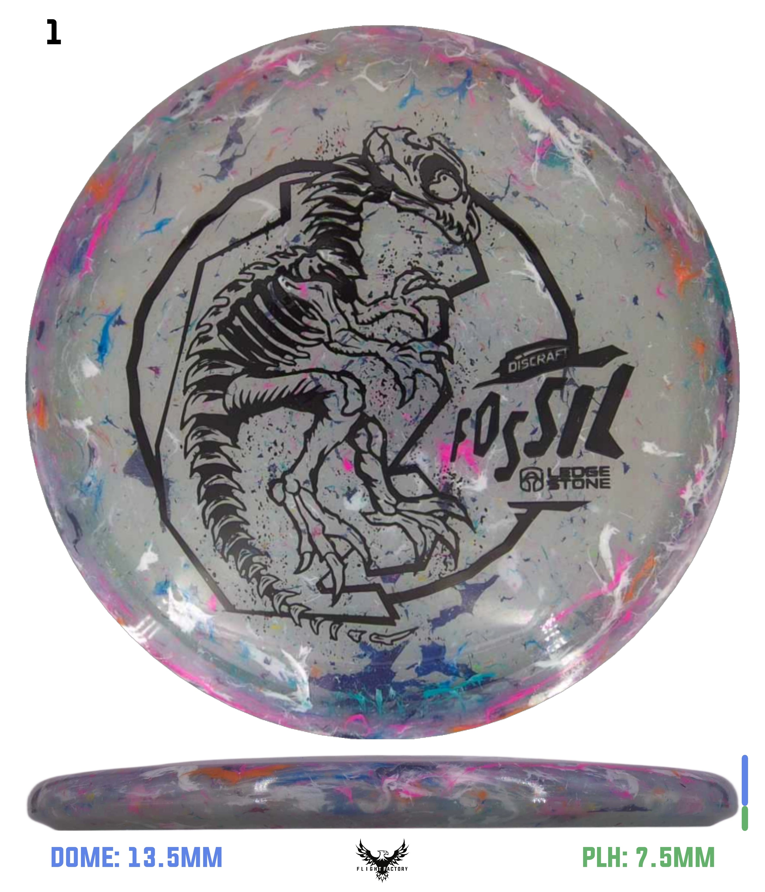 Discraft Ricky Wysocki Jawbreaker Z FLX Fossil - Ledgestone 2026