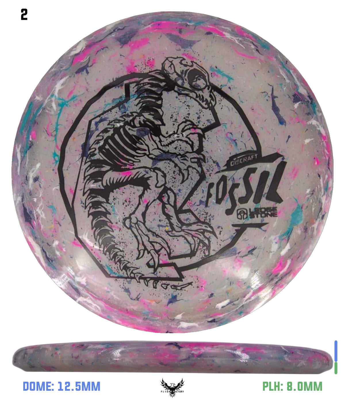 Discraft Ricky Wysocki Jawbreaker Z FLX Fossil - Ledgestone 2026 Season 2