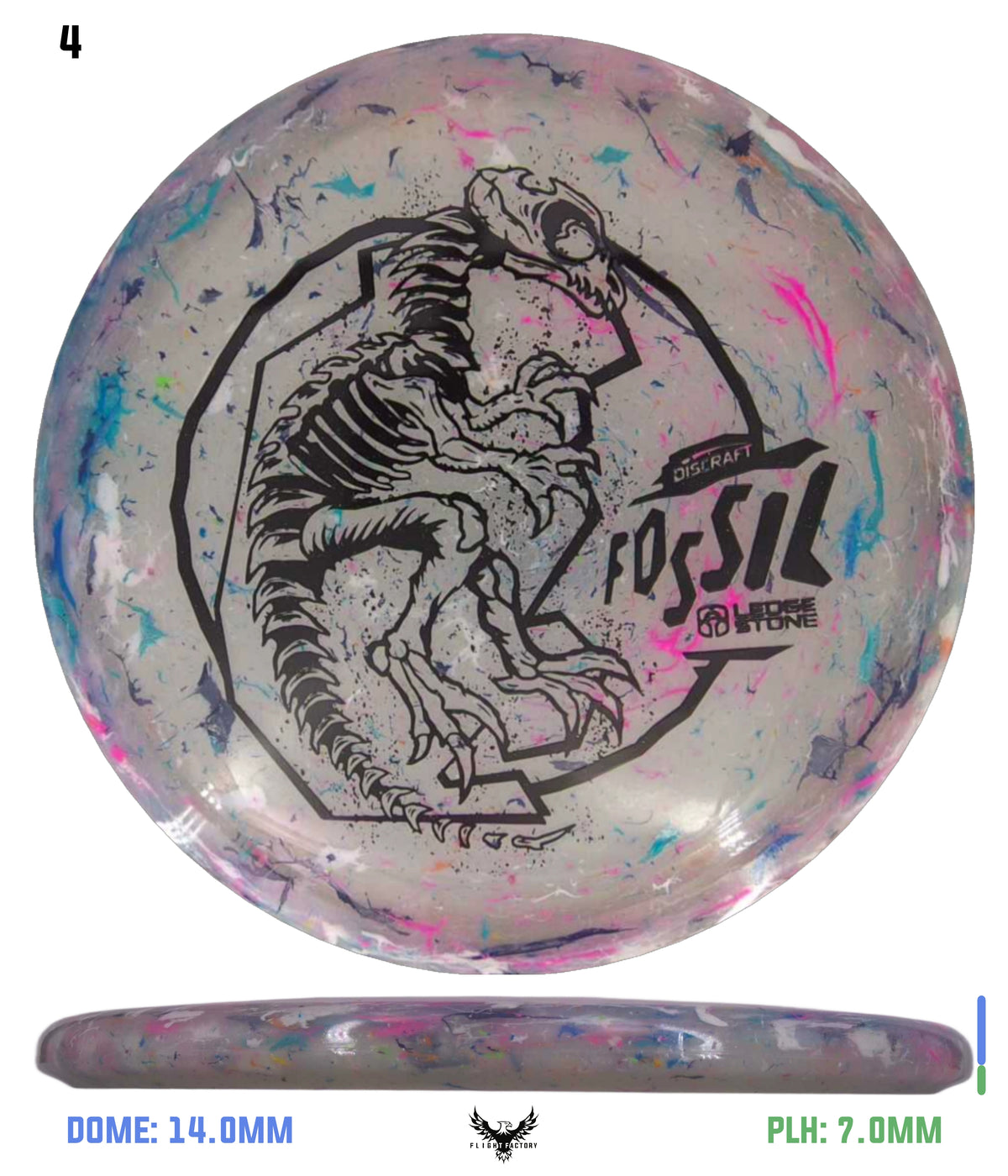 Discraft Ricky Wysocki Jawbreaker Z FLX Fossil - Ledgestone 2026 Season 2