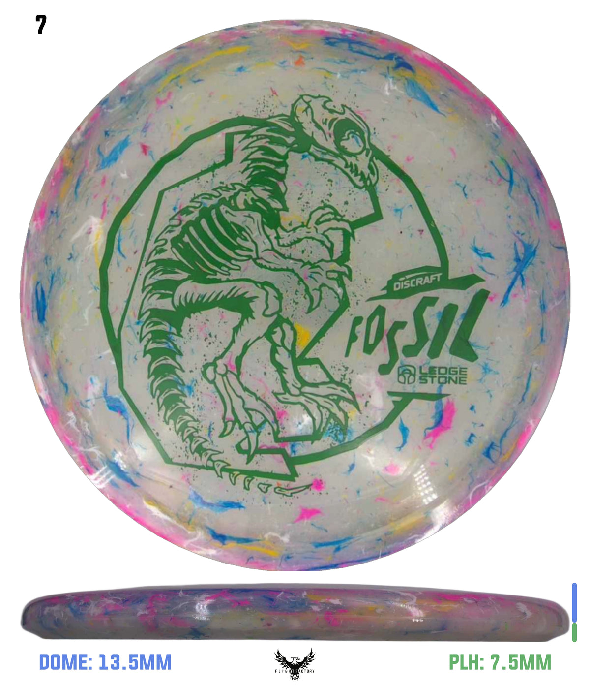 Discraft Ricky Wysocki Jawbreaker Z FLX Fossil - Ledgestone 2026 Season 2