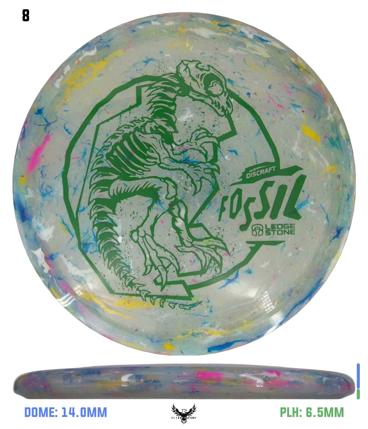 Discraft Ricky Wysocki Jawbreaker Z FLX Fossil - Ledgestone 2026