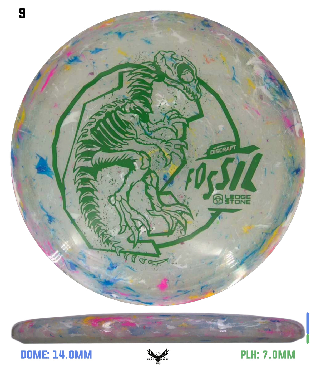 Discraft Ricky Wysocki Jawbreaker Z FLX Fossil - Ledgestone 2026 Season 2