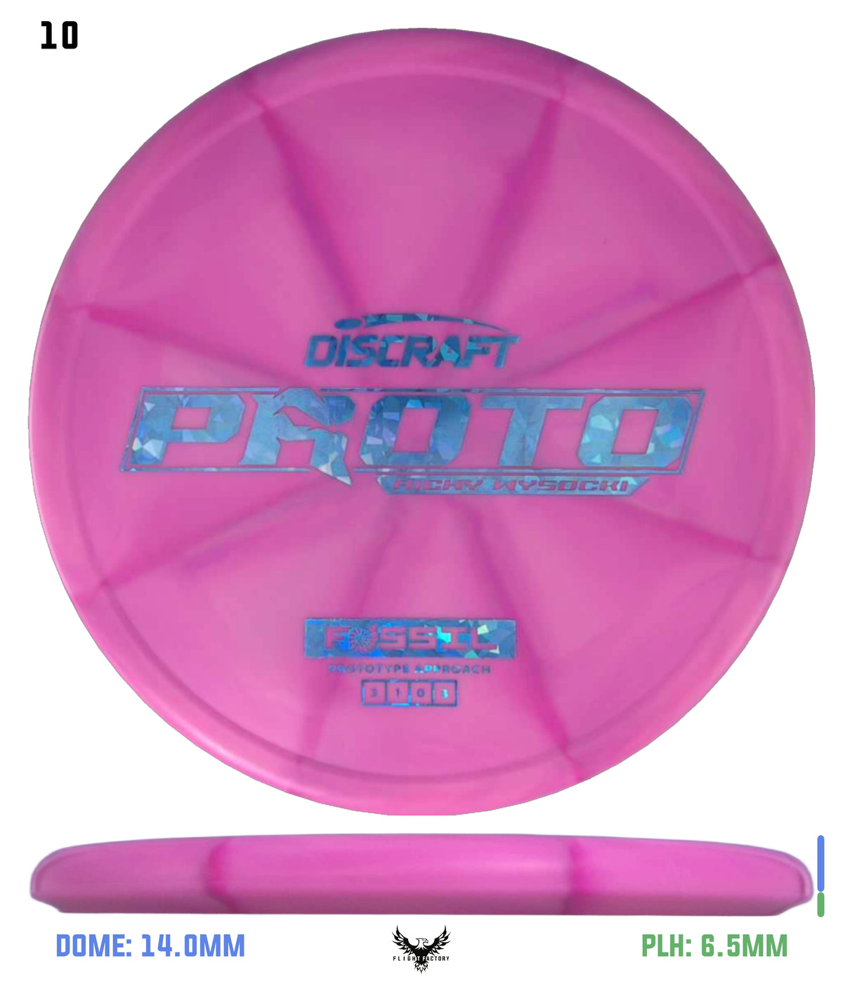 Discraft Ricky Wysocki Prototype Fossil