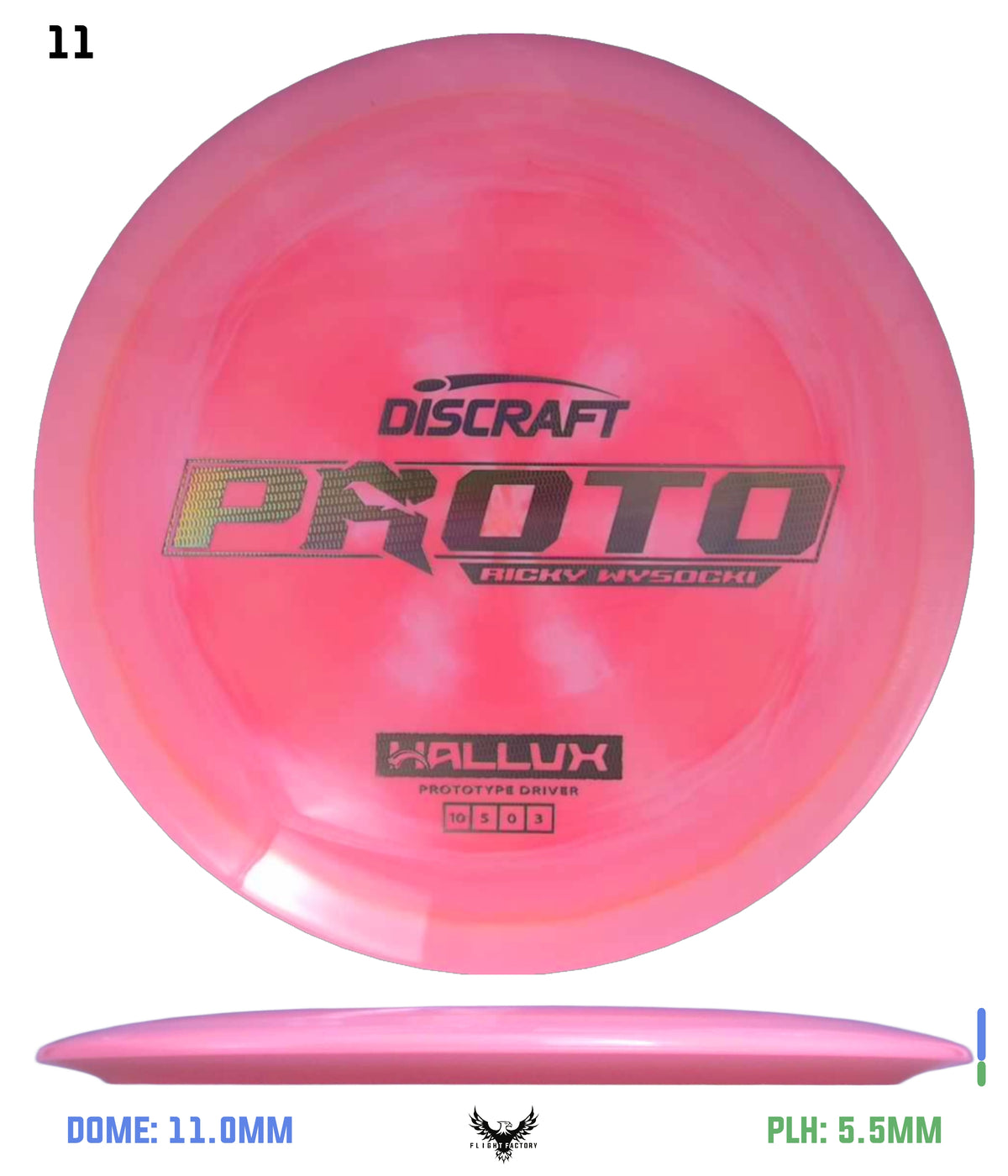 Discraft Ricky Wysocki Prototype ESP Hallux