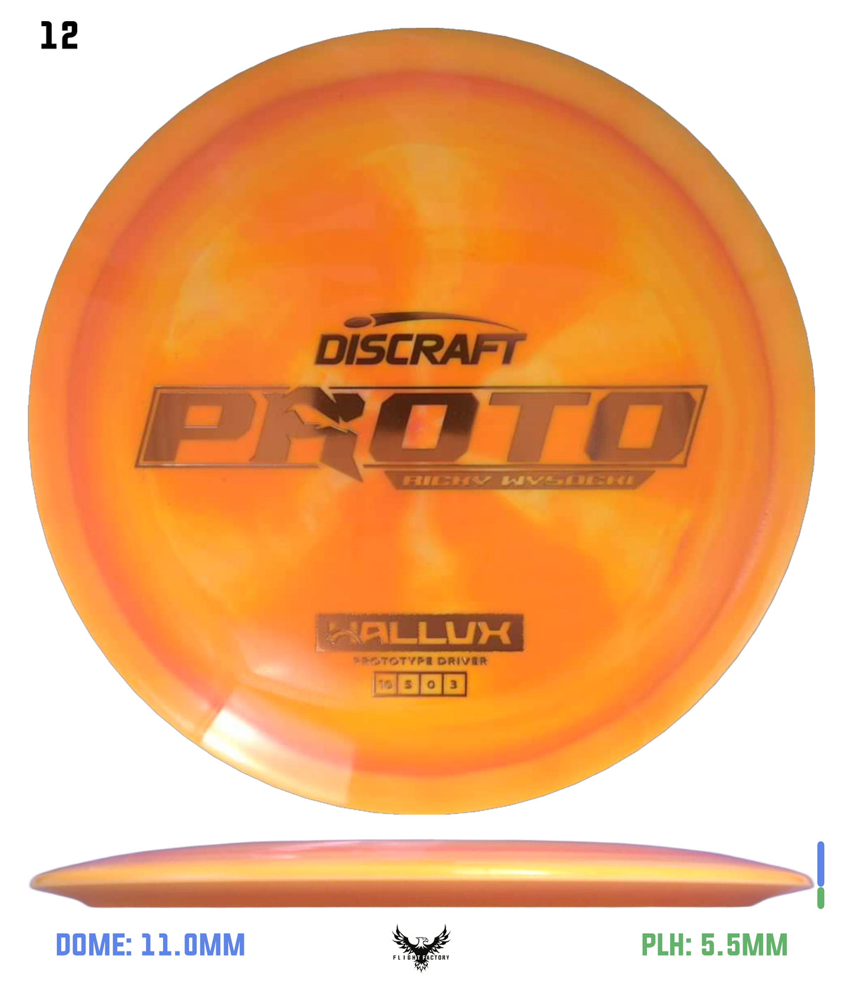 Discraft Ricky Wysocki Prototype ESP Hallux