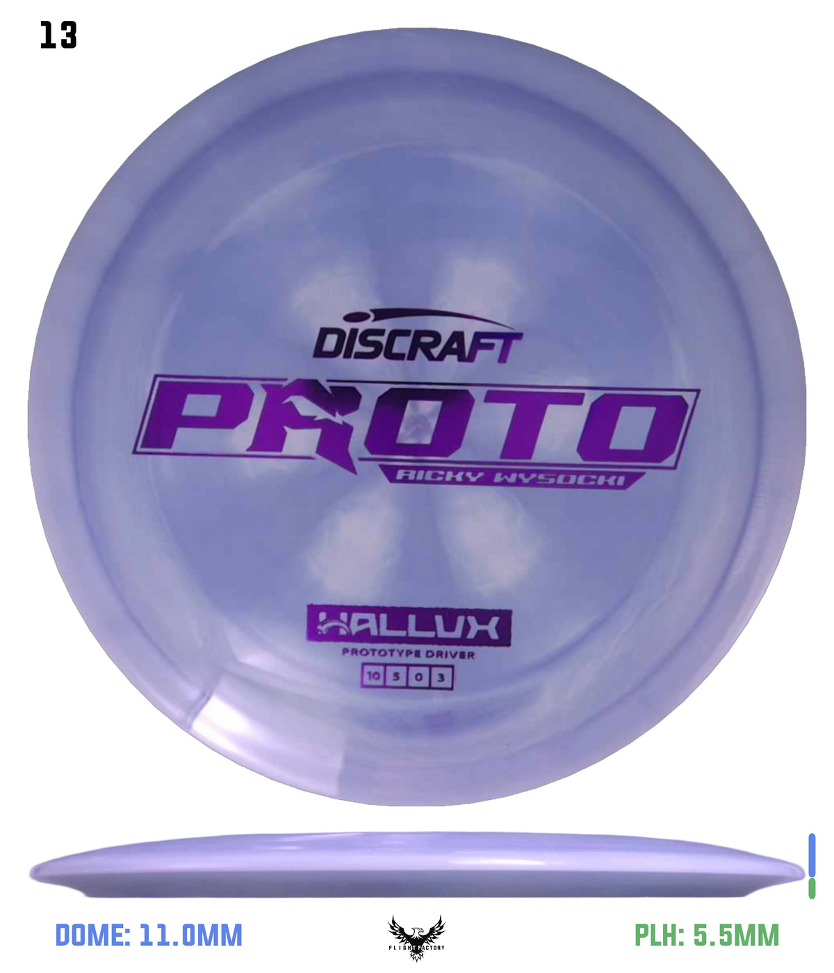 Discraft Ricky Wysocki Prototype ESP Hallux