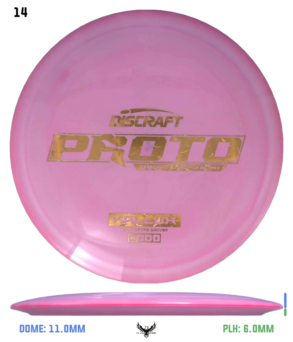 Discraft Ricky Wysocki Prototype ESP Hallux