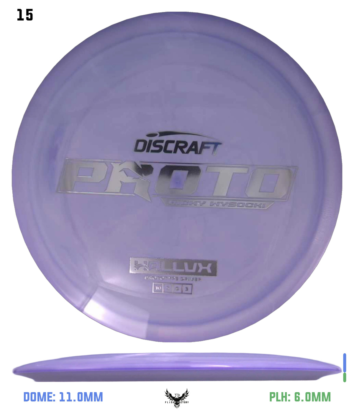 Discraft Ricky Wysocki Prototype ESP Hallux