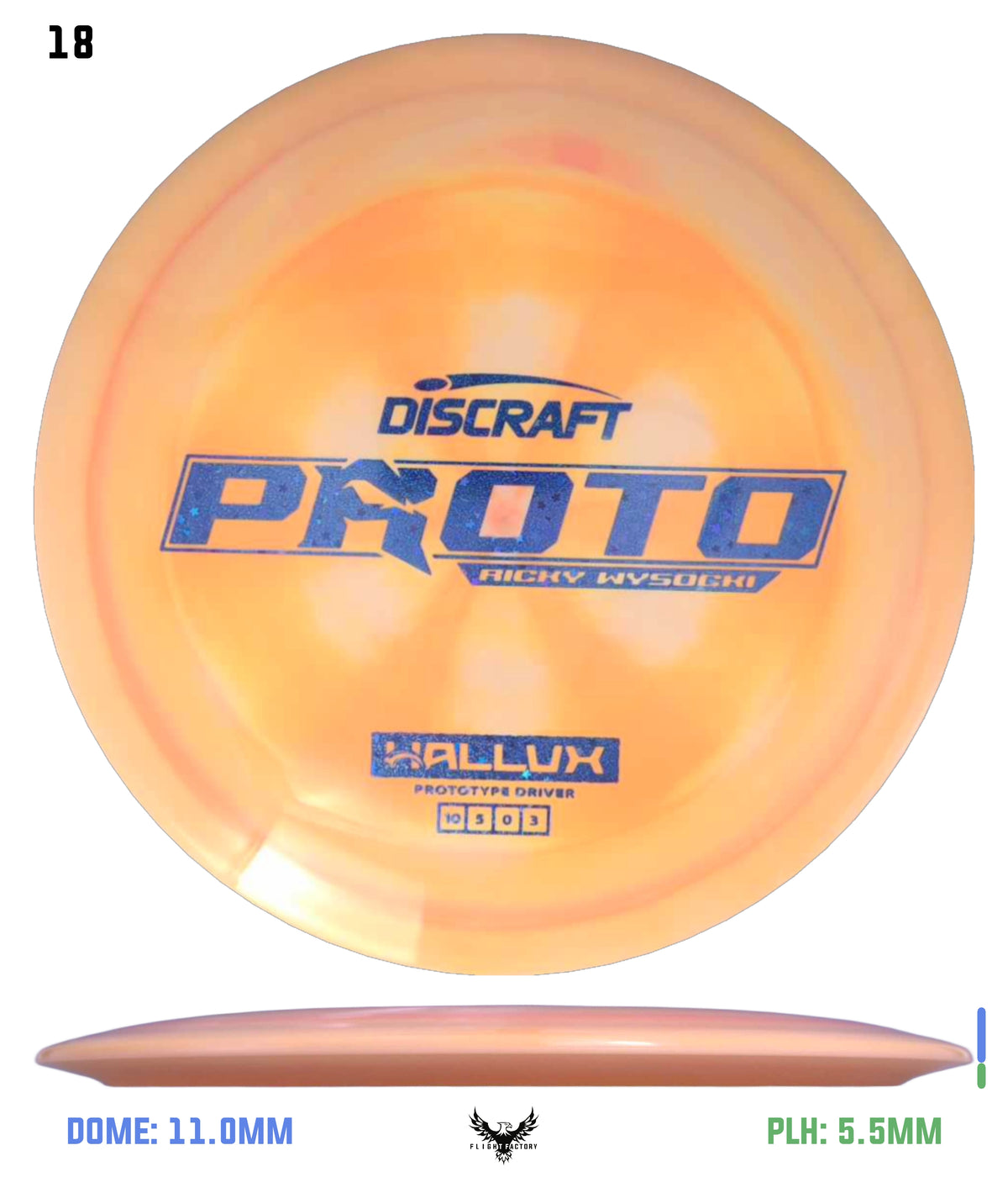 Discraft Ricky Wysocki Prototype ESP Hallux