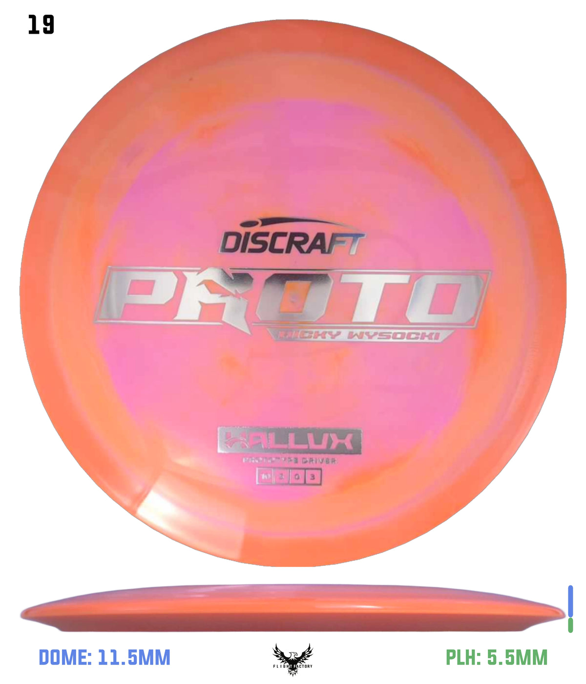Discraft Ricky Wysocki Prototype ESP Hallux