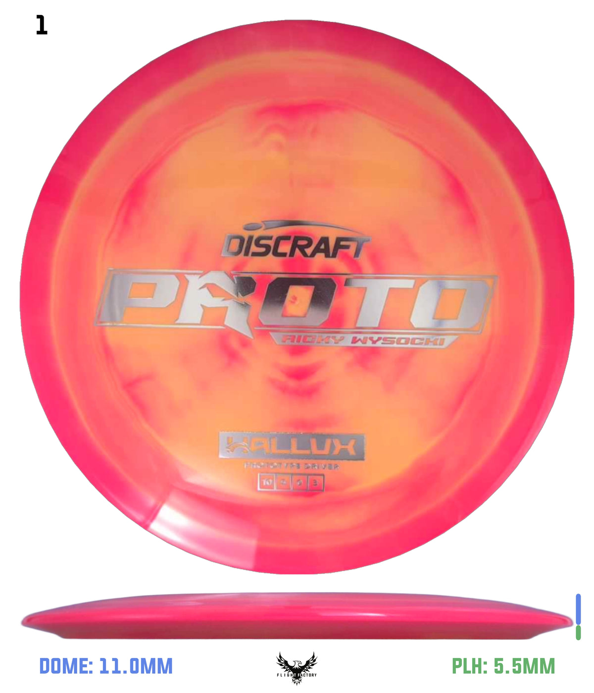 Discraft Ricky Wysocki Prototype ESP Hallux
