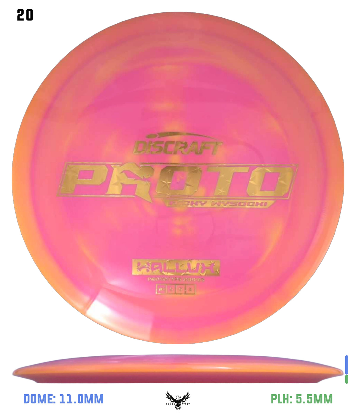 Discraft Ricky Wysocki Prototype ESP Hallux