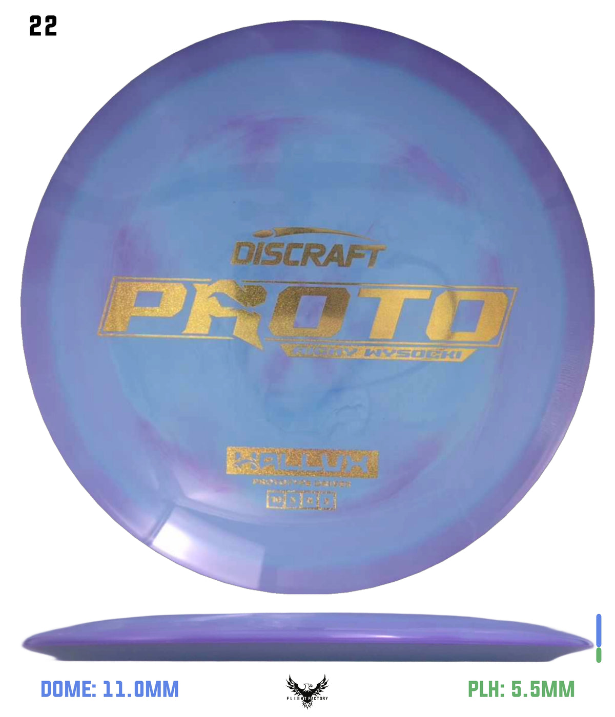 Discraft Ricky Wysocki Prototype ESP Hallux