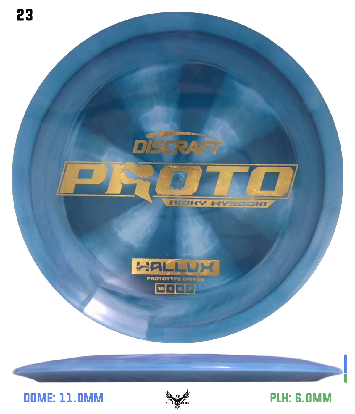 Discraft Ricky Wysocki Prototype ESP Hallux