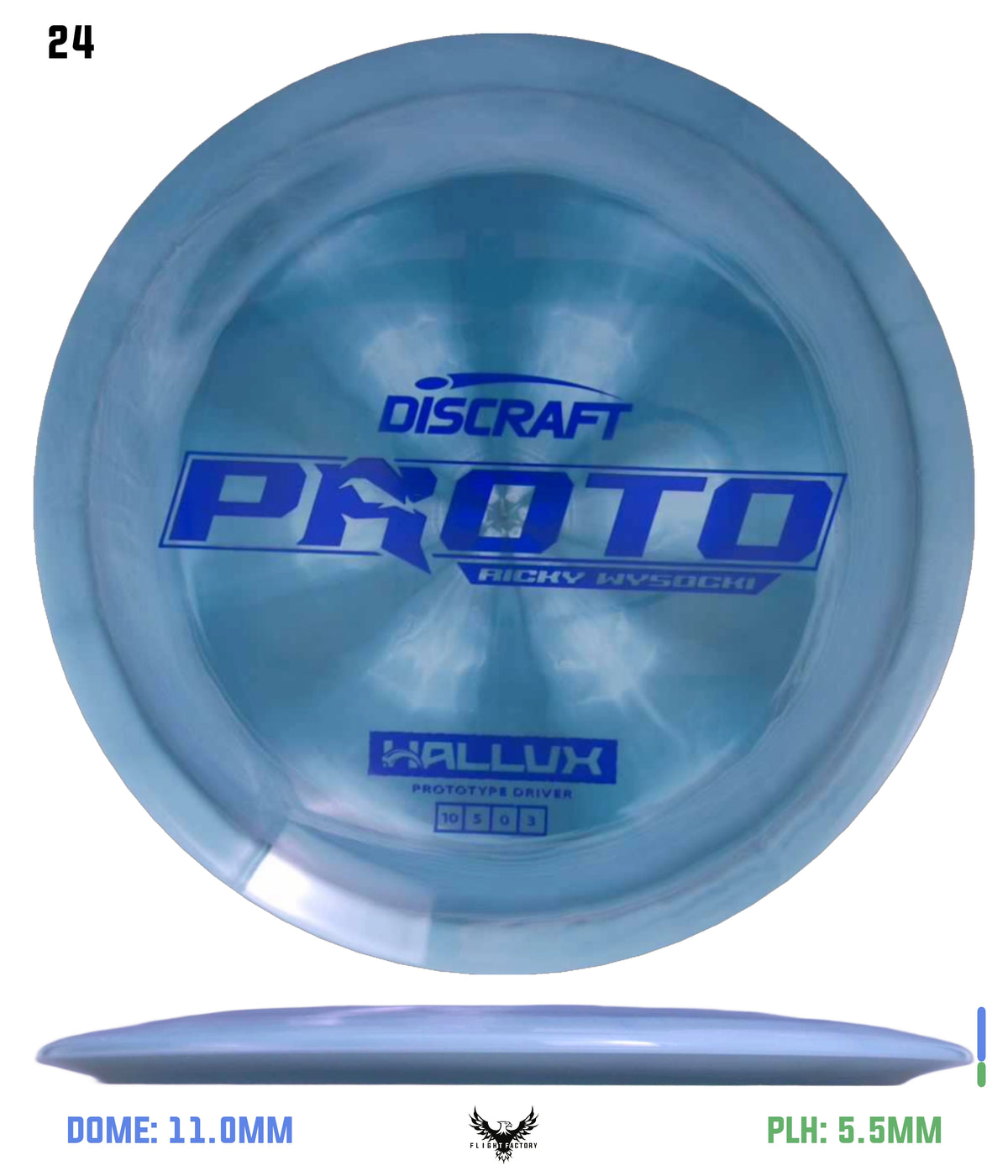 Discraft Ricky Wysocki Prototype ESP Hallux