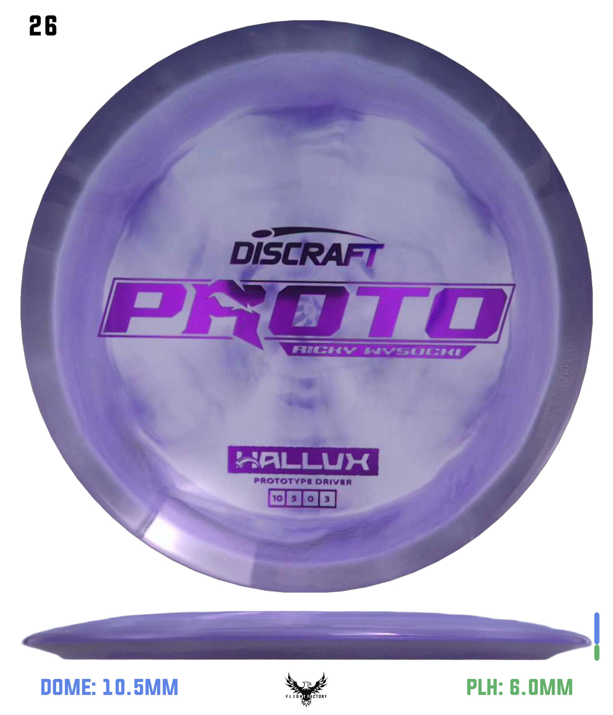 Discraft Ricky Wysocki Prototype ESP Hallux