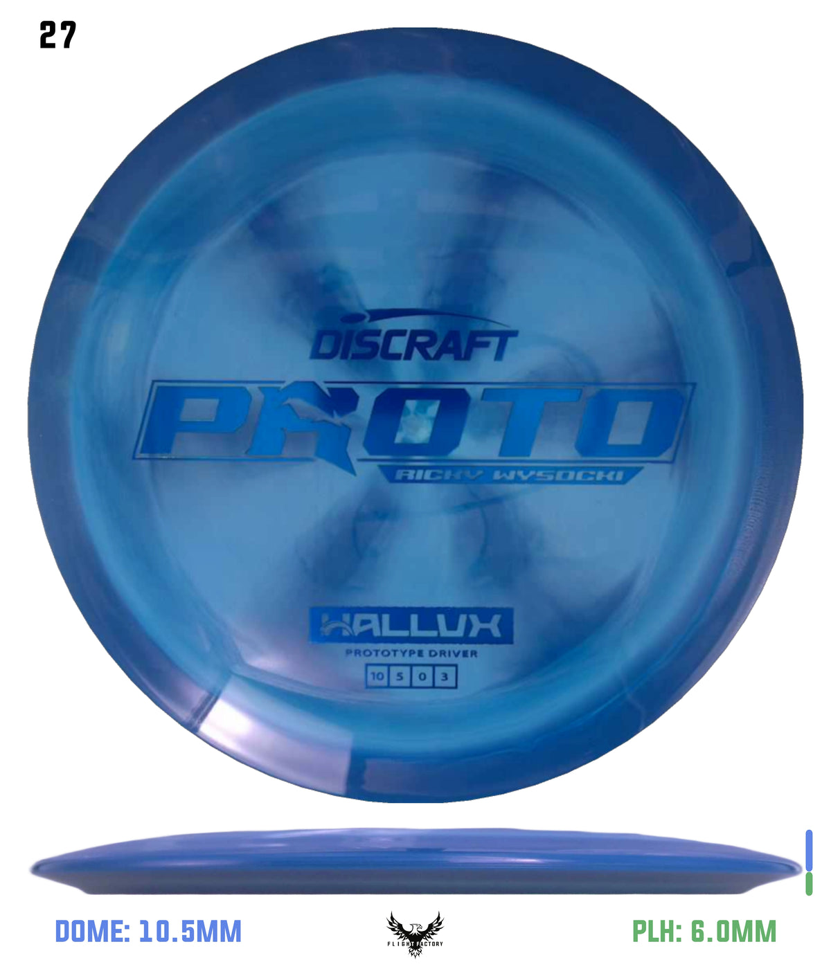 Discraft Ricky Wysocki Prototype ESP Hallux